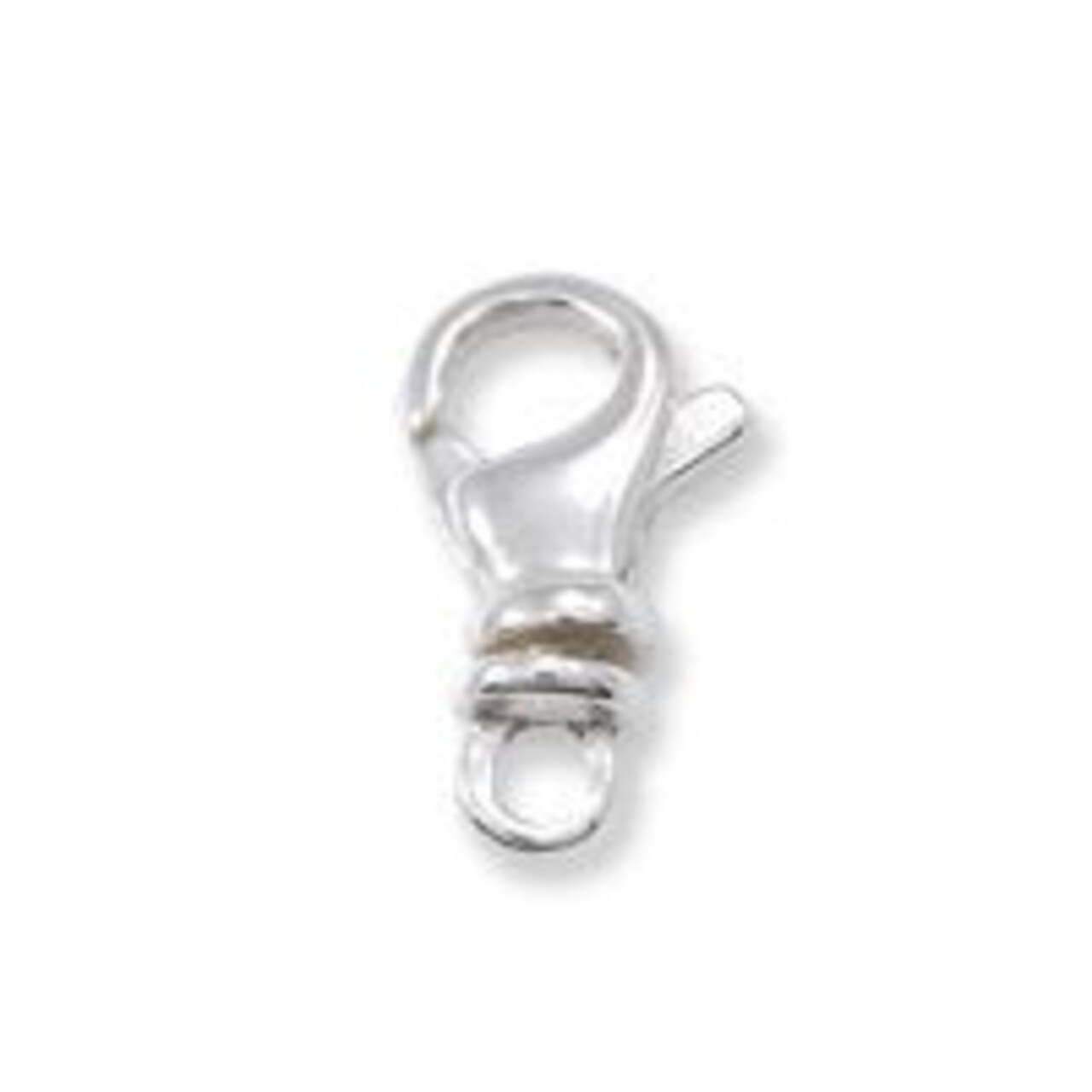 Swivel Lobster Clasp 10.5mm Sterling Silver (1-Pc)